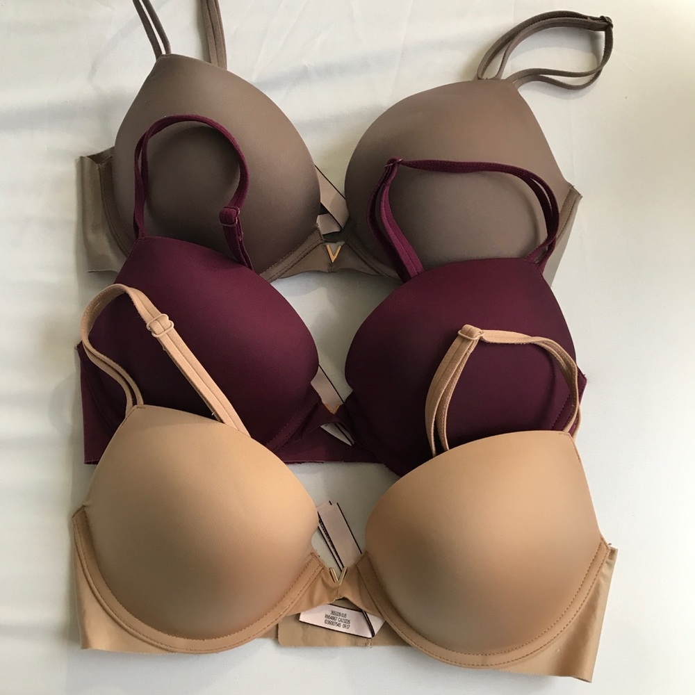 Victoria Secret Push Up Bras (sexy illusions line)